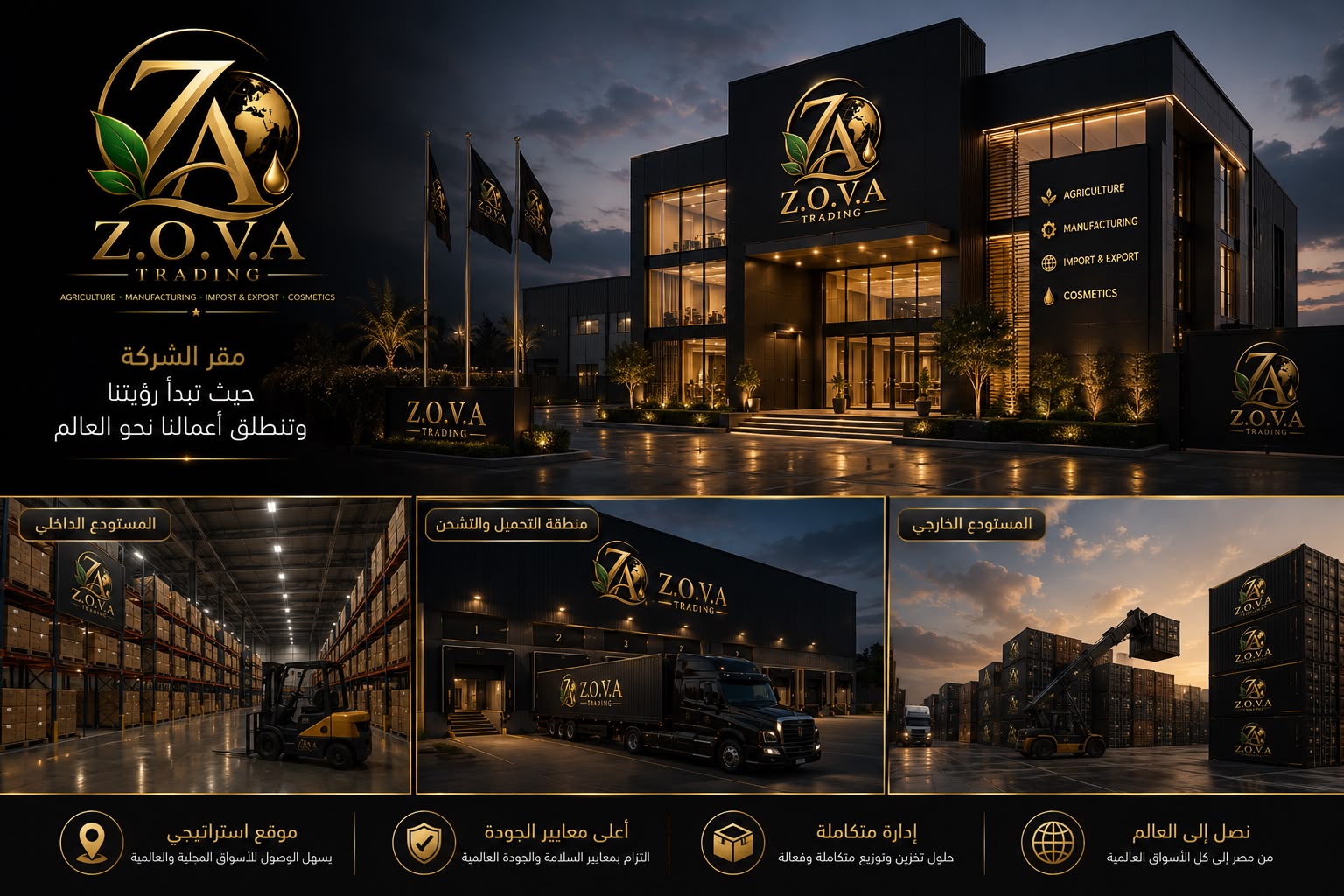 التجارة والاستيراد والتصدير
