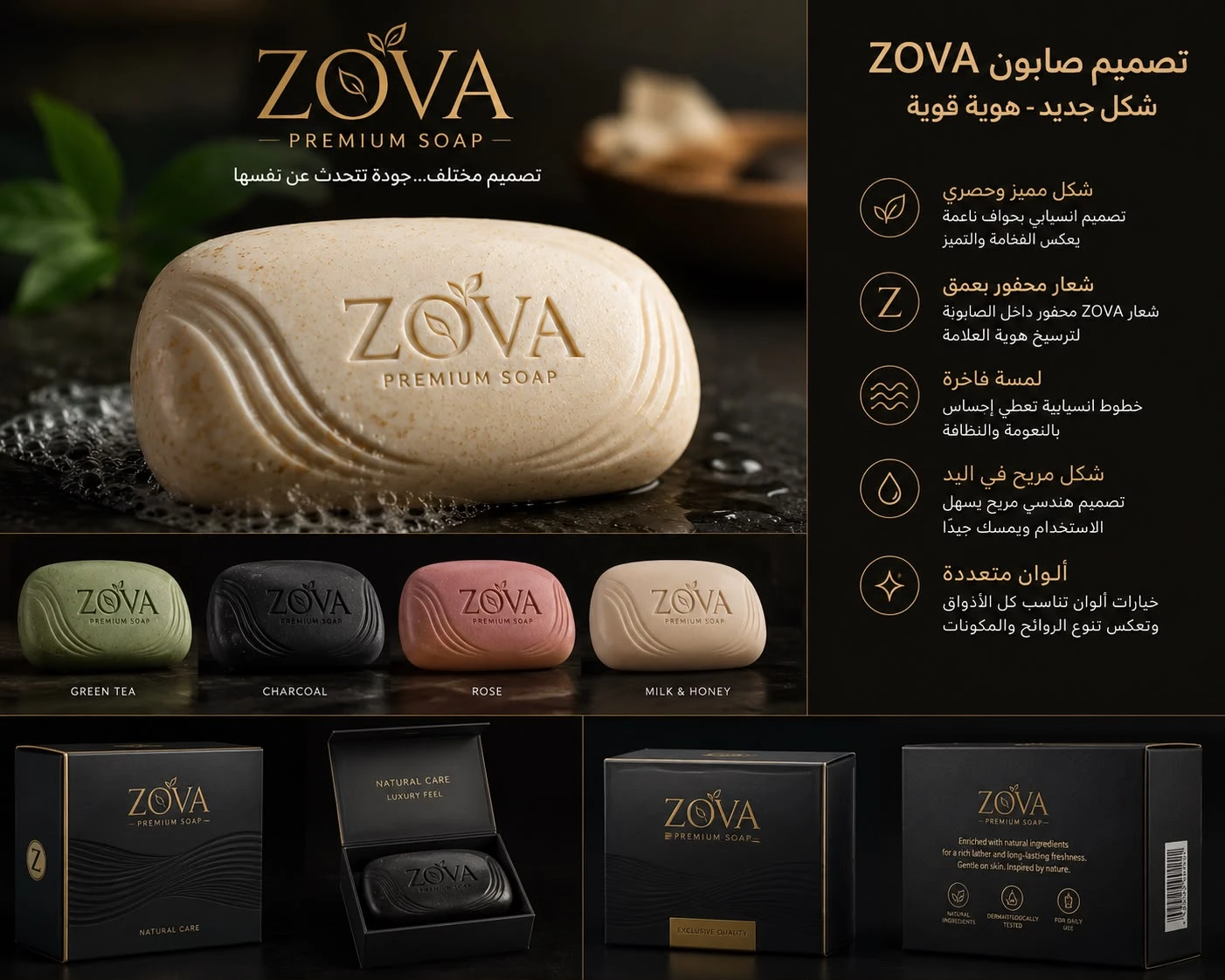 صابون زوفا الفاخر